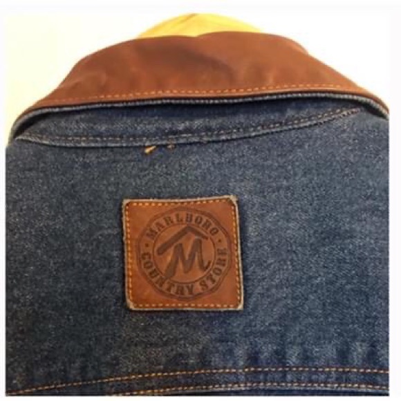 Vintage 90’s Marlboro Denim jacket - Picture 3 of 3